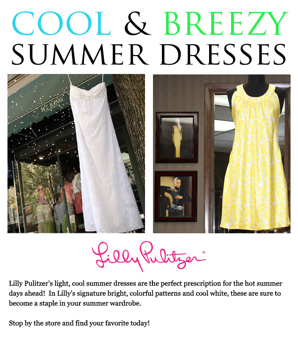 Cool & Breezy Summer Dresses from Lilly Pulitzer