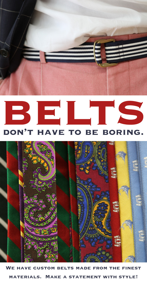 Belts Don't Have to Be Boring