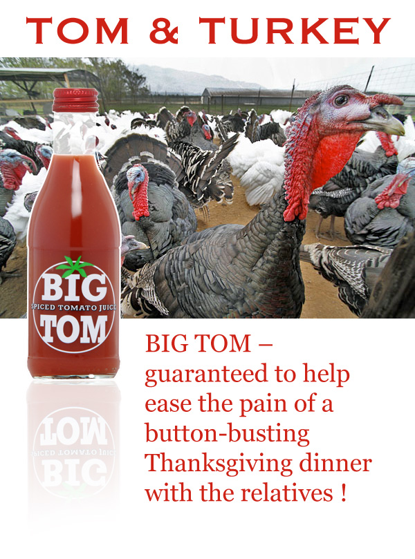 Tom & Turkey Just a friendly reminder that the annual Downtown Holiday Open House is tonight from 5 - 8 pm!