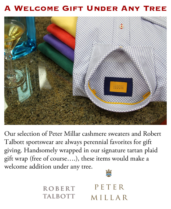 A Welcome Gift Under Any Tree Through the Holidays, we're open on Wednesdays!