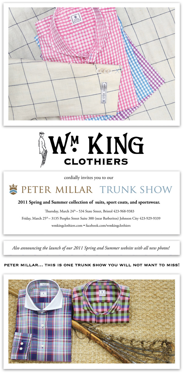2011 Spring Peter Millar Trunk Show