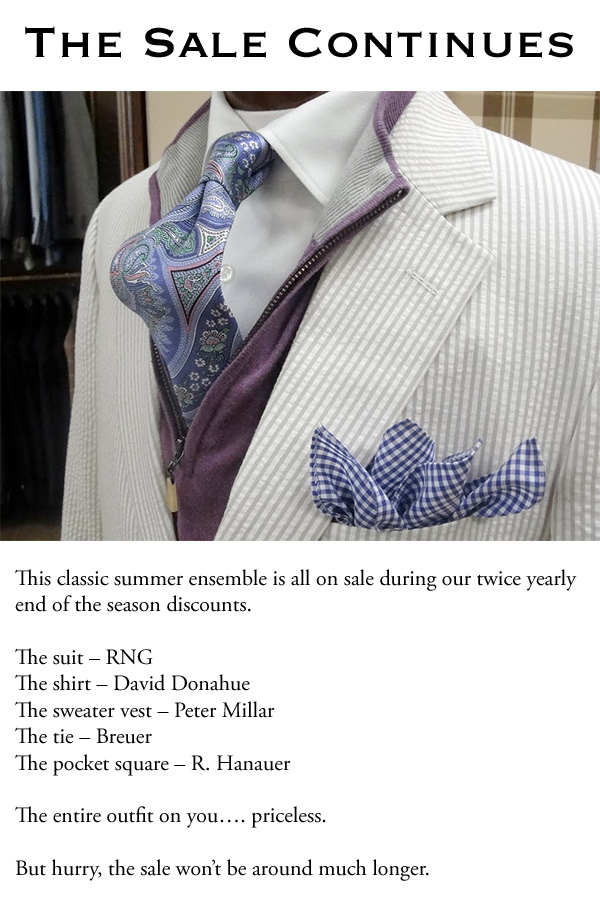 The Sale Continues