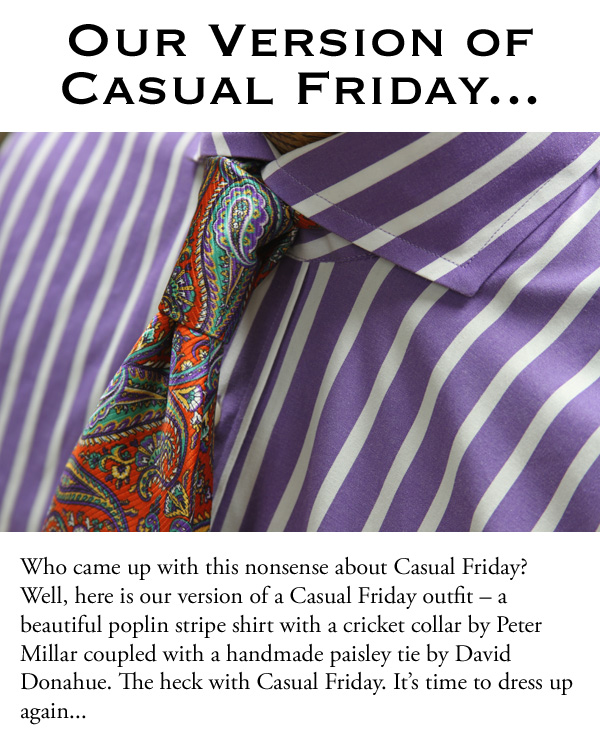 Our Version of Casual Friday...